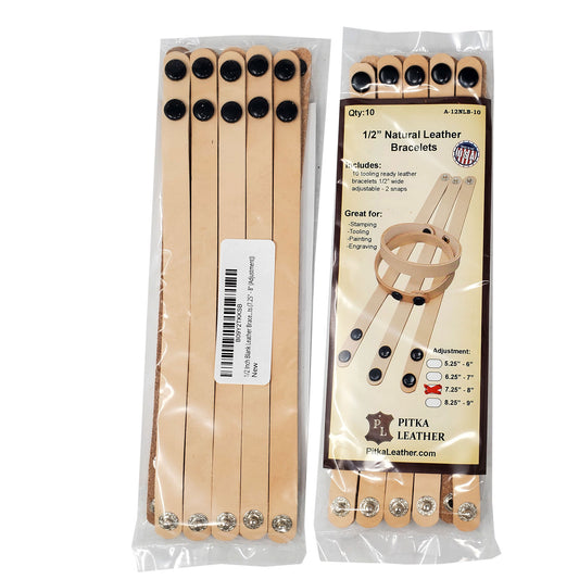 10 Pack Adjustable Bracelets Personalization Ready