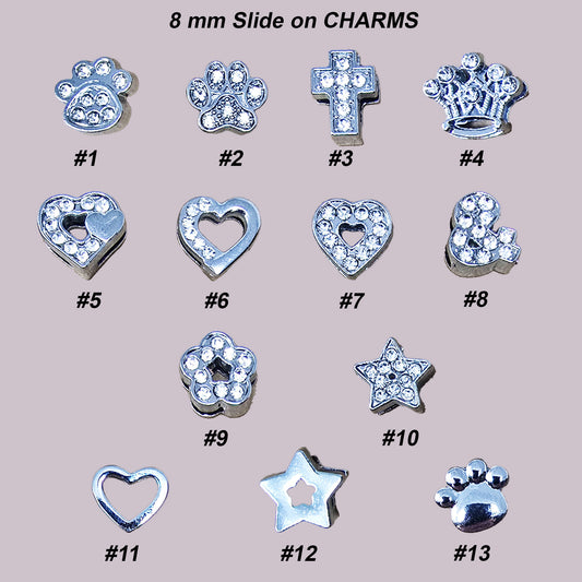 all charms for small to medium dog collars