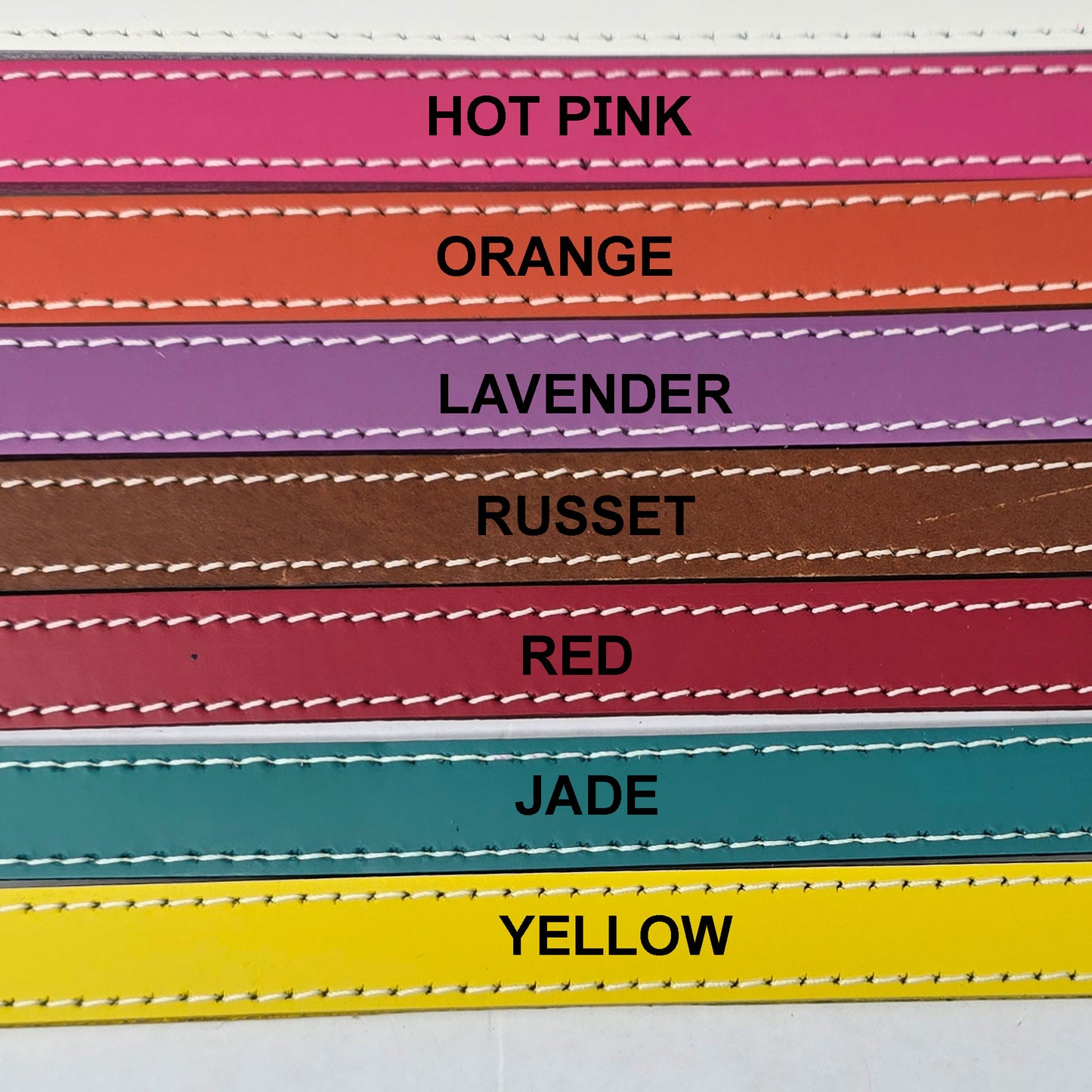 available collar colors