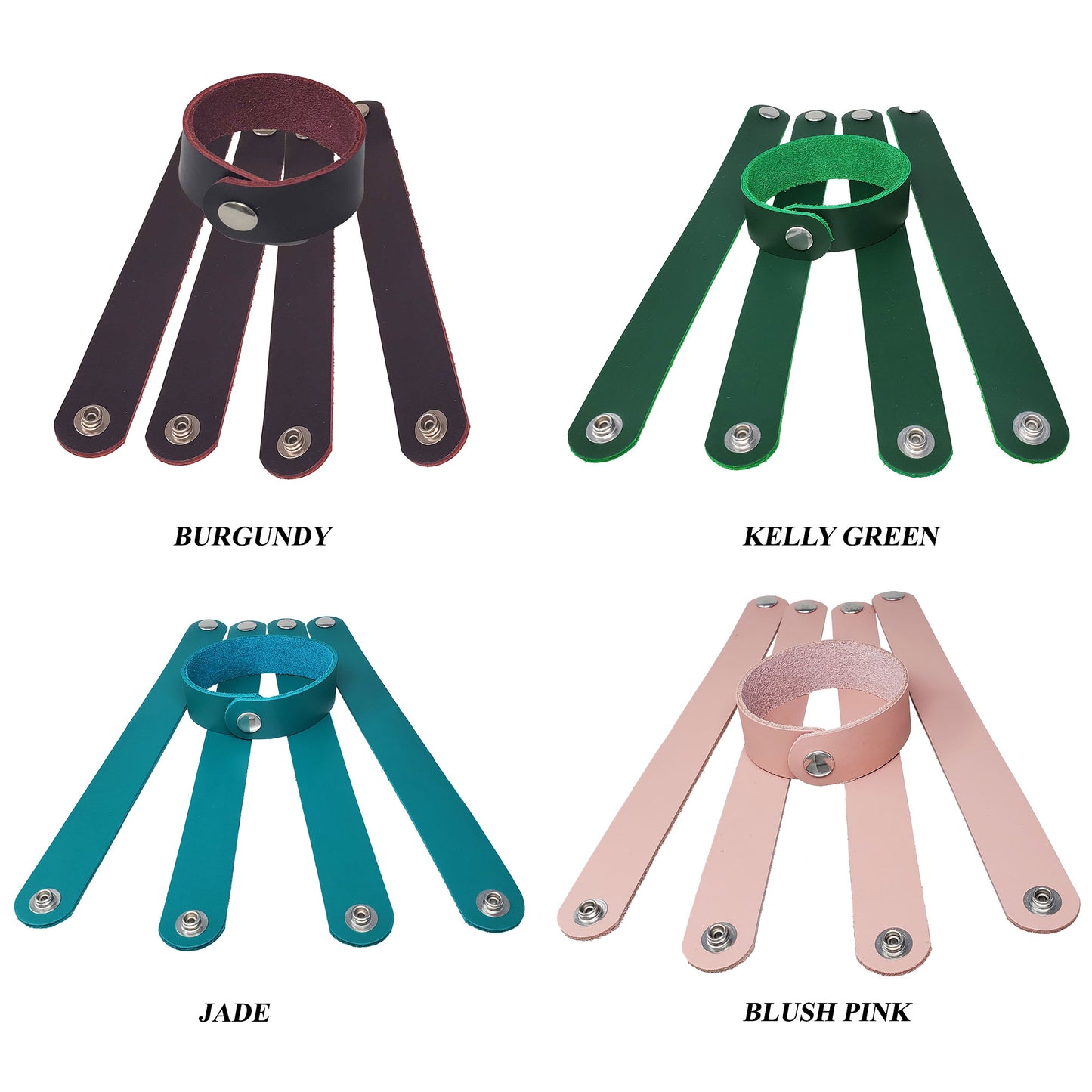 Full grain Leather bracelets blank 1 inch, perfect for laser engraving hot and and foil stamping.