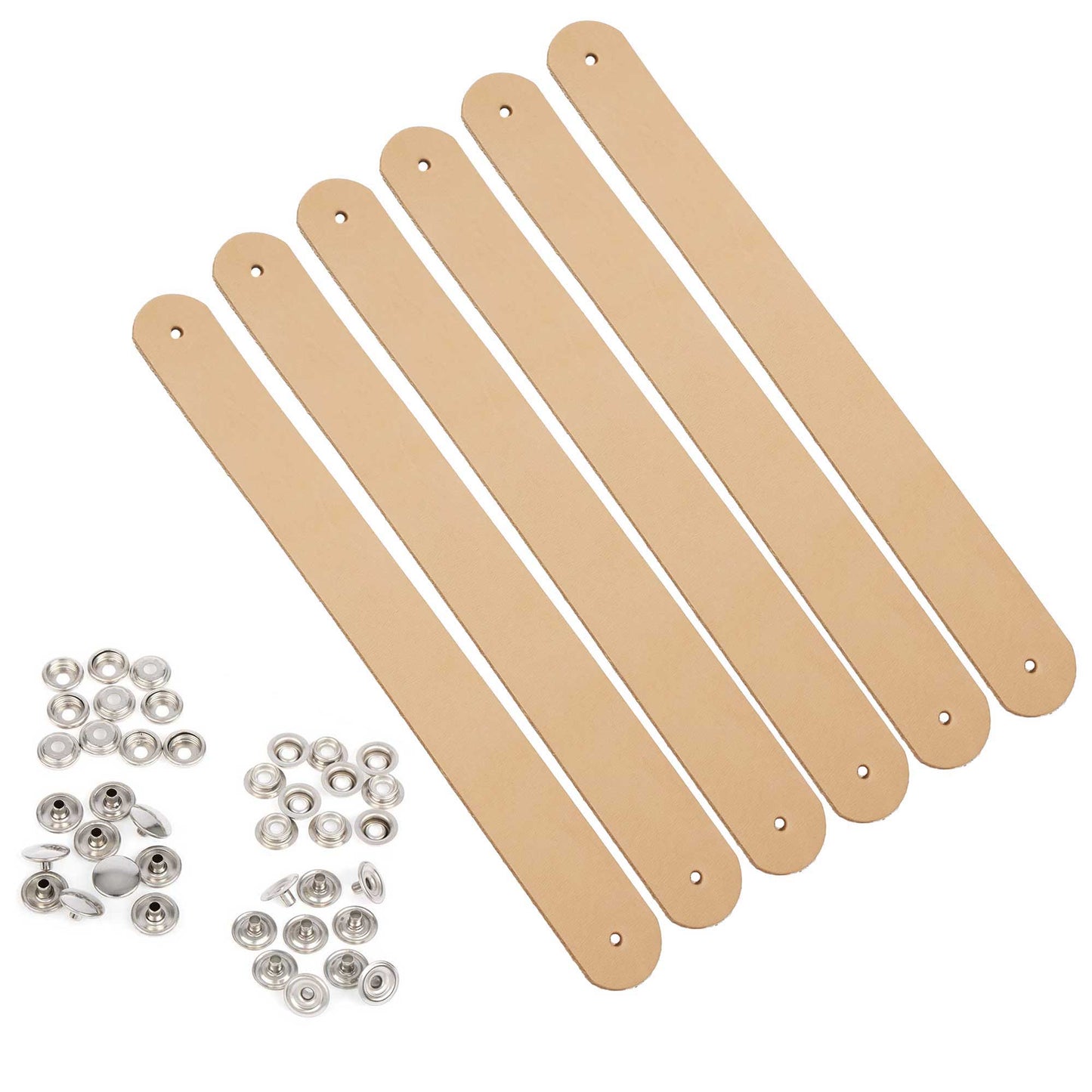 Vegetable tanned leather blanks for wristbands, premium quality and ready to customize for handmade jewelry and accessories.