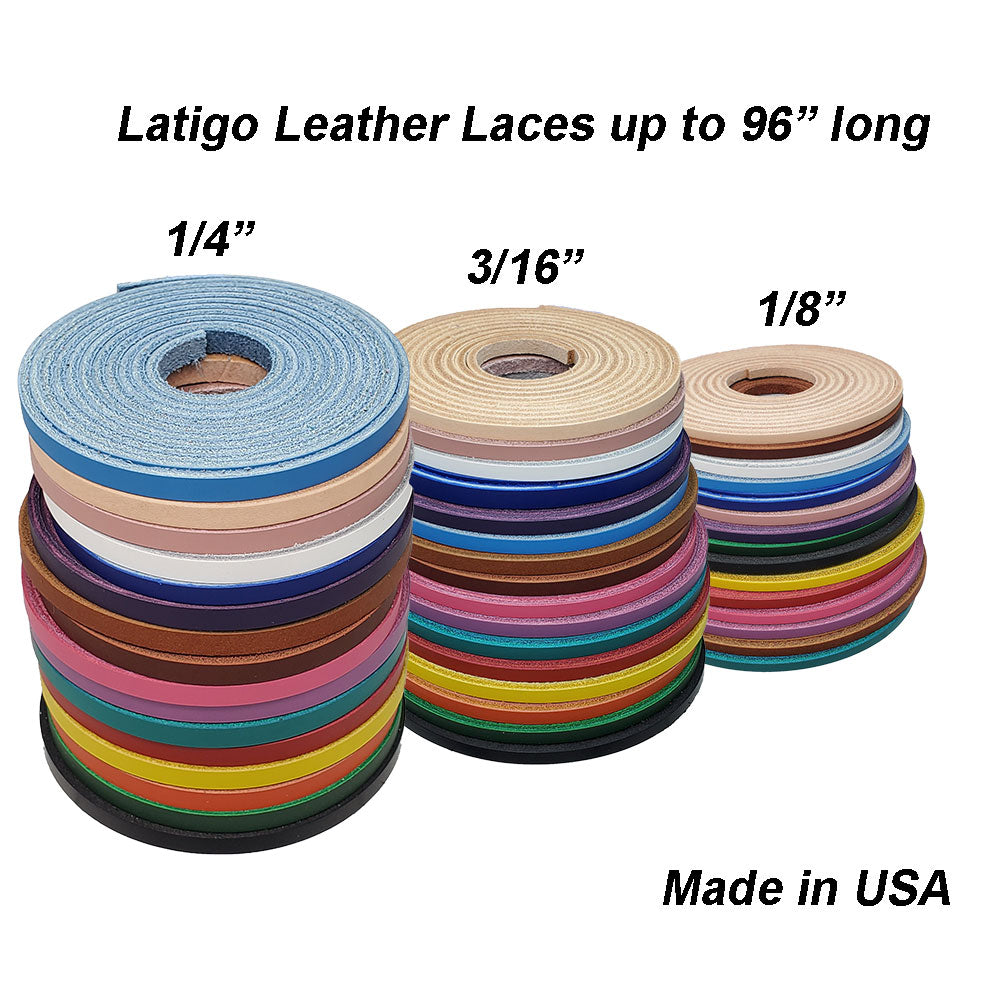 Straight Cut  Flat Leather Laces for Jewelry , Craft and DIY projects