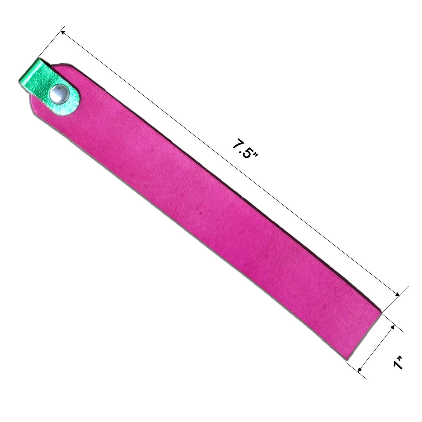 Blank Leather Bookmarks – Natural Vegetable Tanned Leather for DIY Craft, Stamping, Painting, Engraving & Personalization