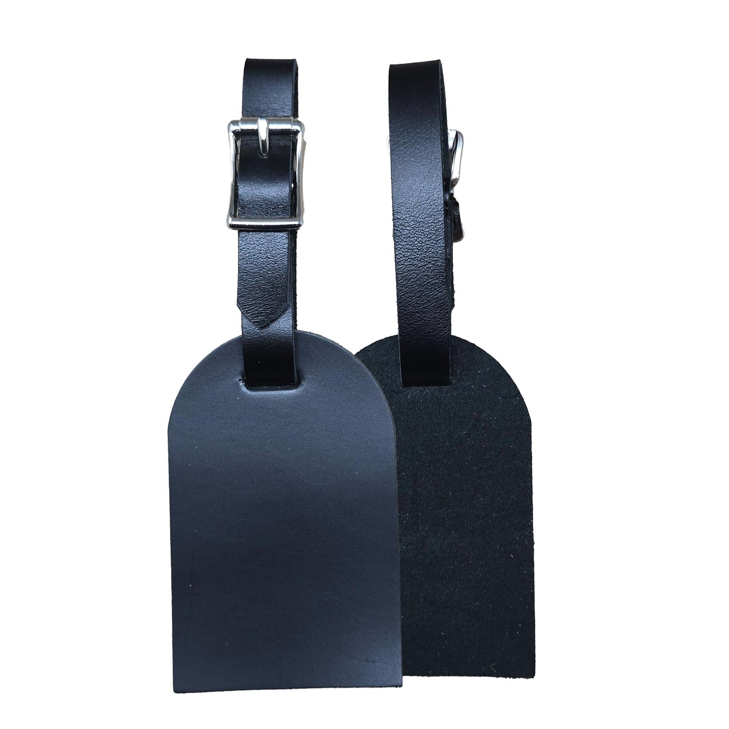 Engraving Ready Full Grain Leather Luggage Tags – 2.25" x 3.5", 15 Colors