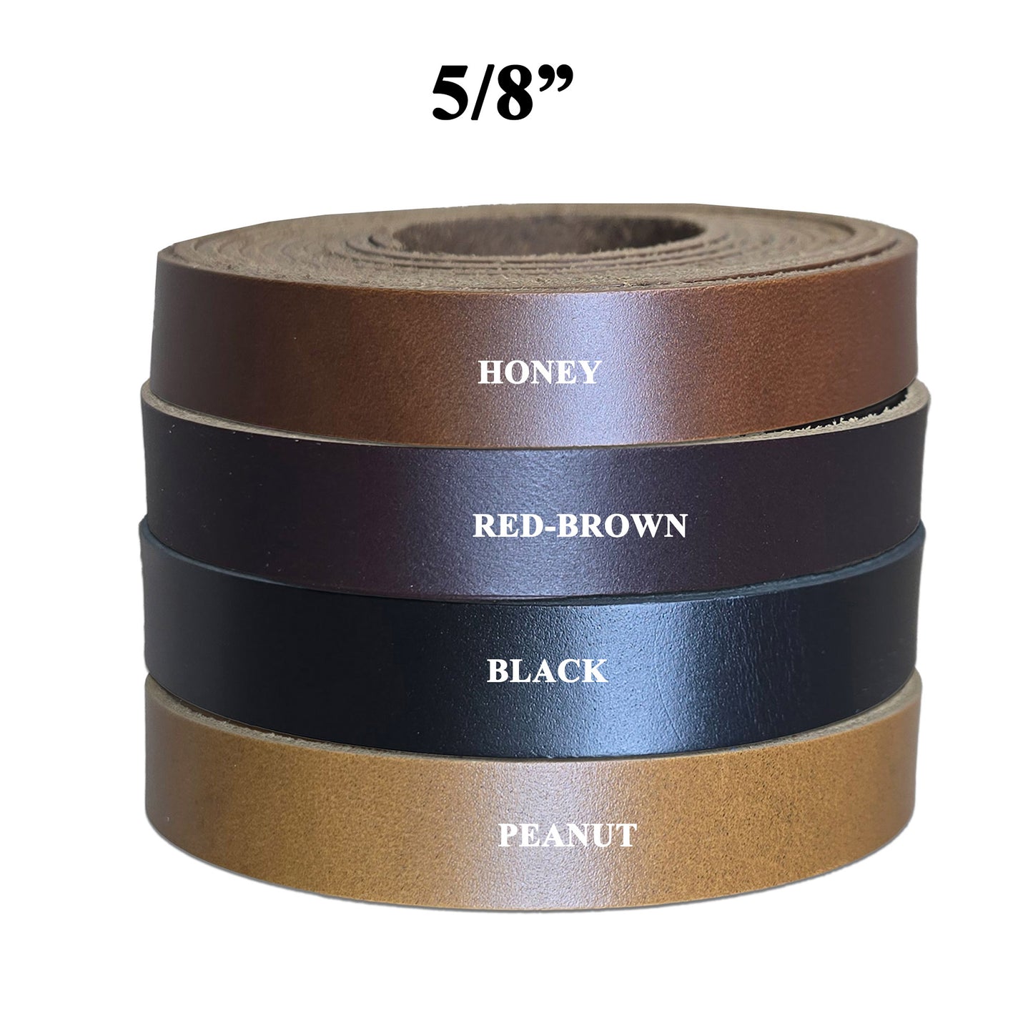 Full Grain Pull-Up Leather Straps – Genuine Cowhide, 5–6 oz for DIY & Leatherworking